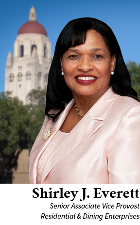 Shirley Everett, Ed.D., Senior Associate Vice Provost for Residential & Dining Enterprises