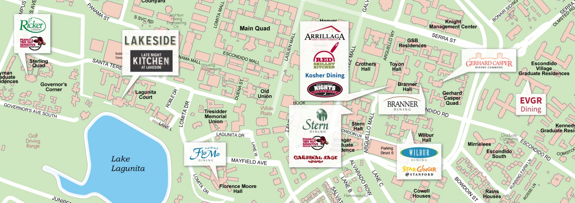 Dining Locations & Hours Stanford R&DE