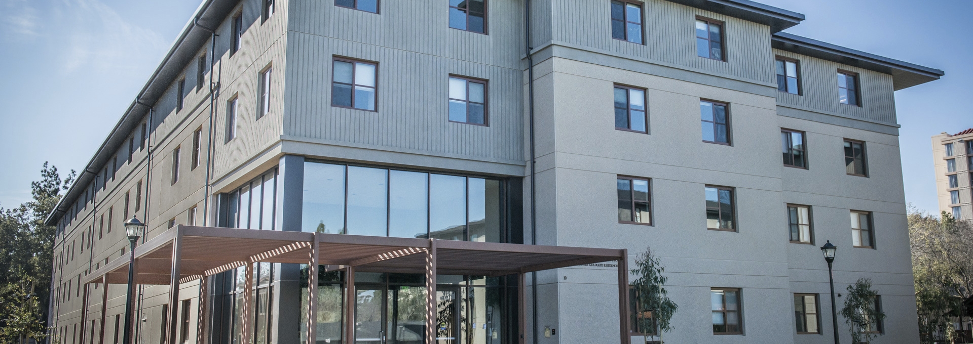 Exterior shot of building