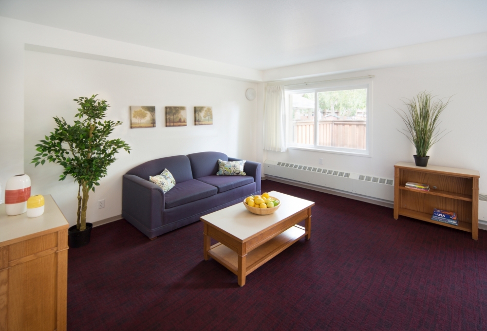 Escondido Low-Rises, 2-Bedroom, Living Room Escondido Low-Rises, 2-Bedroom, Living Room