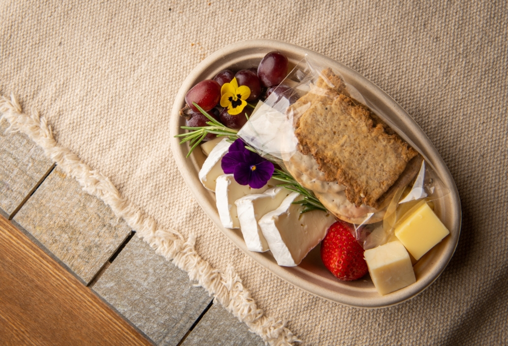 Cheese and Fruit Bistro Box