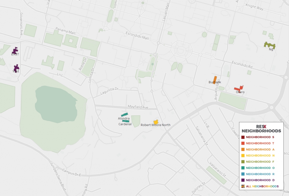 Academic Theme Houses Map Academic Theme Houses Map