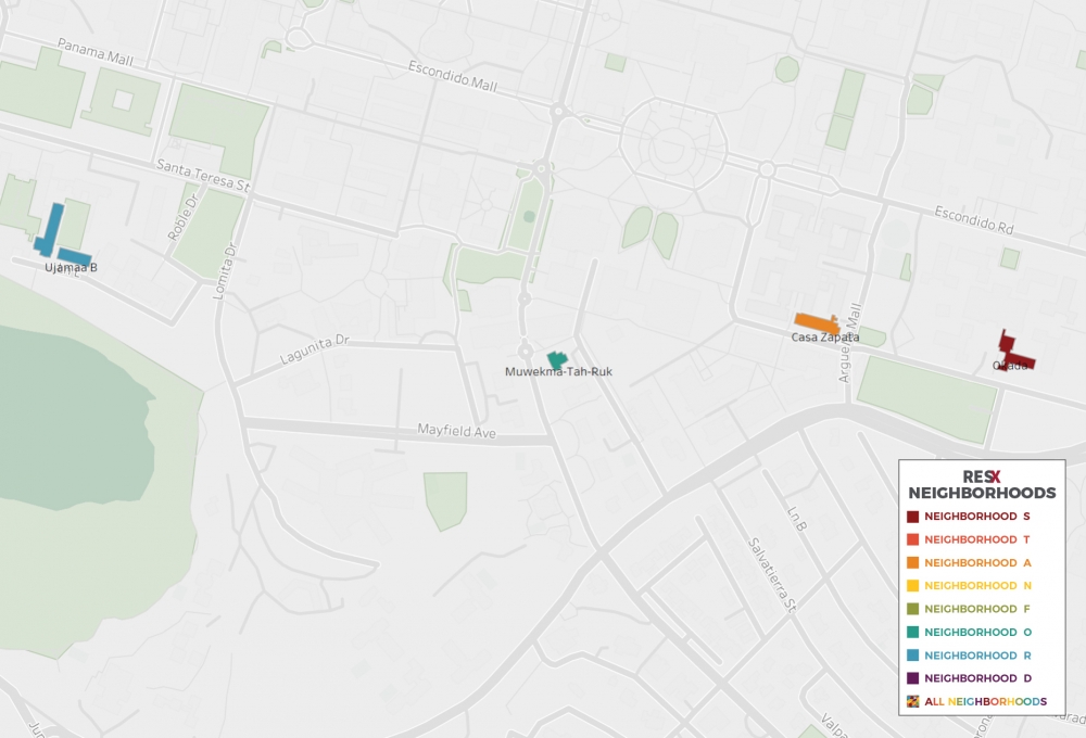 Ethnic Theme Houses Map Ethnic Theme Houses Map