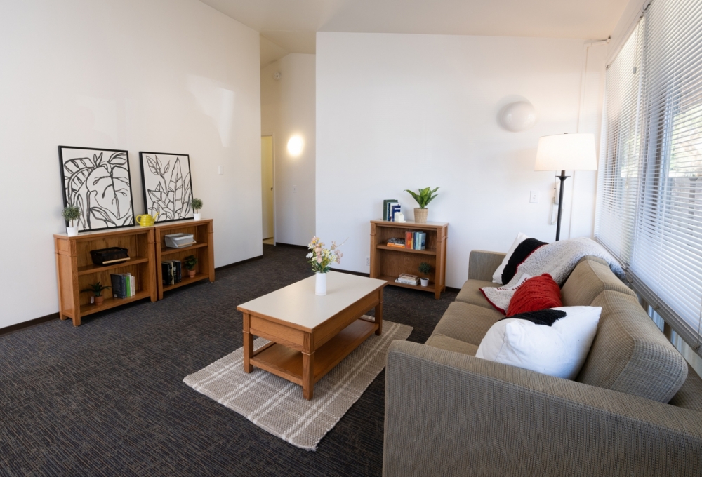 Escondido Low-Rises, 3-Bedroom, Living Room Escondido Low-Rises, 3-Bedroom, Living Room