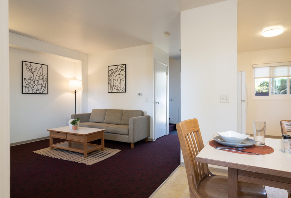 Escondido Low-Rises, 3-Bedroom, Living and Dining Room Escondido Low-Rises, 3-Bedroom, Living and Dining Room