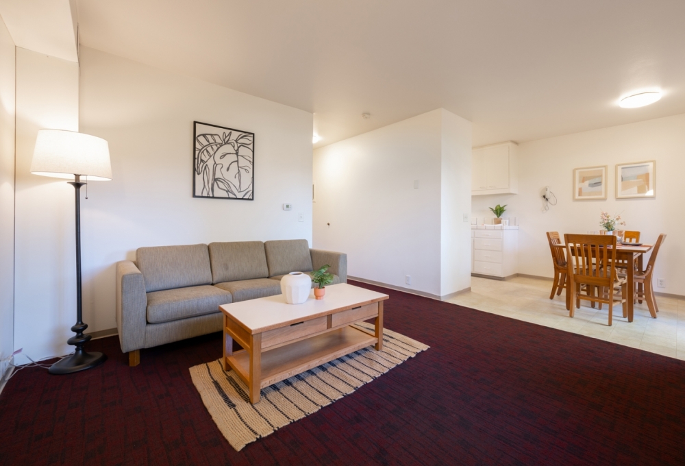 Escondido Low-Rises, 3-Bedroom, Living and Dining Room Escondido Low-Rises, 3-Bedroom, Living and Dining Room