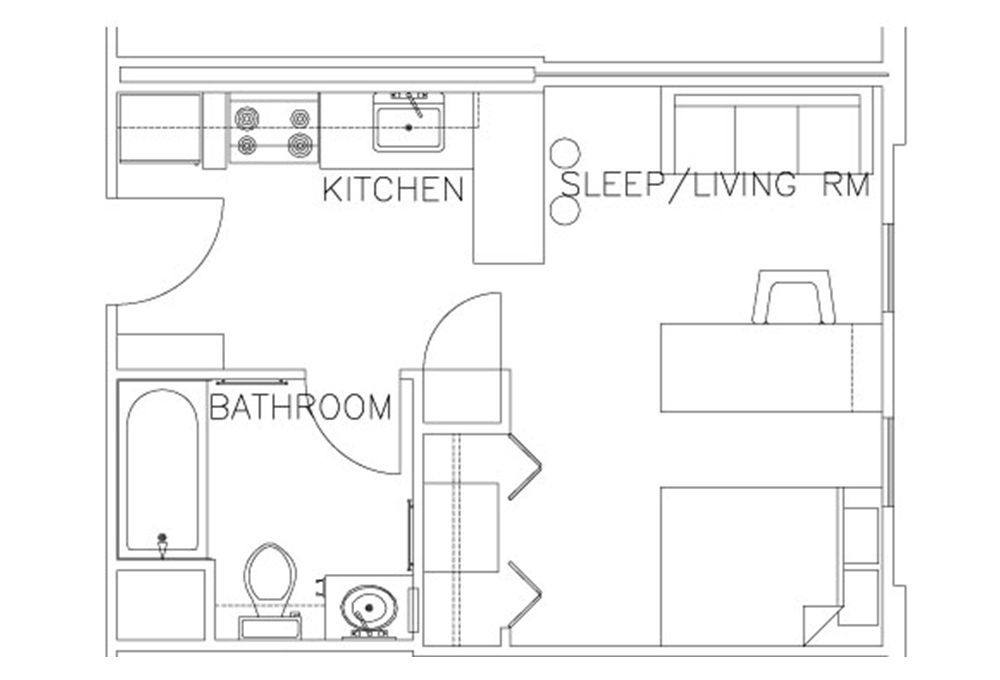 Escondido Village Studios Floor Plan Escondido Village Studios Floor Plan