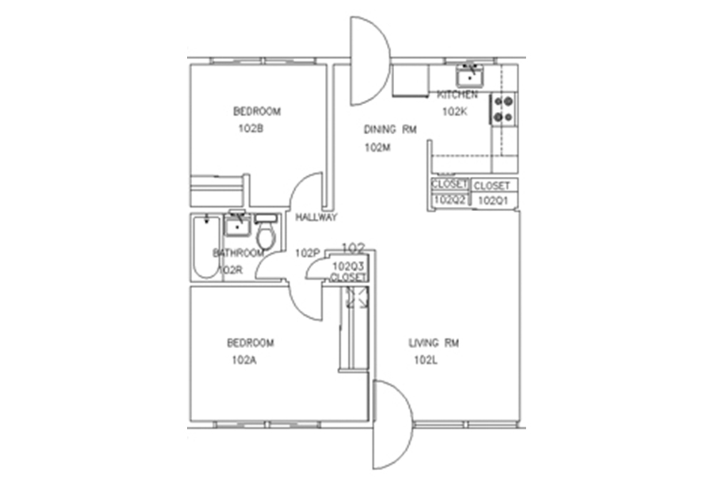 Escondido Lowrise - Single Story - 2-Bedroom Escondido Lowrise - Single Story - 2-Bedroom