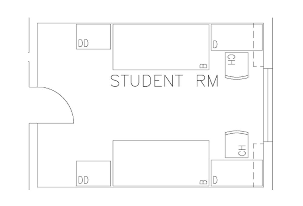 Double room - Top View Double room - Top View