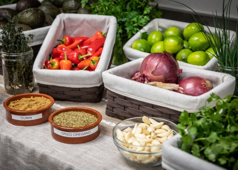 Cardinal Sage ingredients and spices Cardinal Sage ingredients and spices