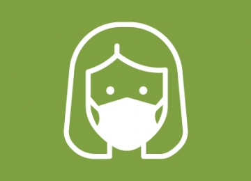 icon of person with mask icon of person with mask