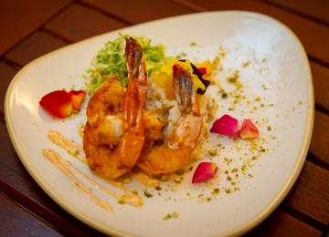 East and West Indies curry shrimp